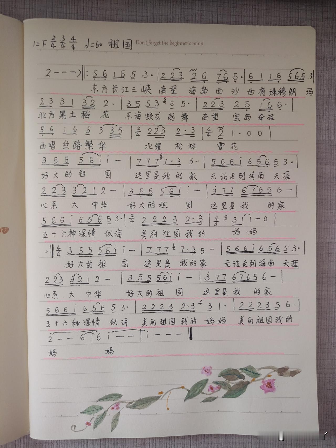 周五放了学，逮到机会我就听上课时候学的那首歌。在抖音上跟唱，唱谱子，也唱歌。可以