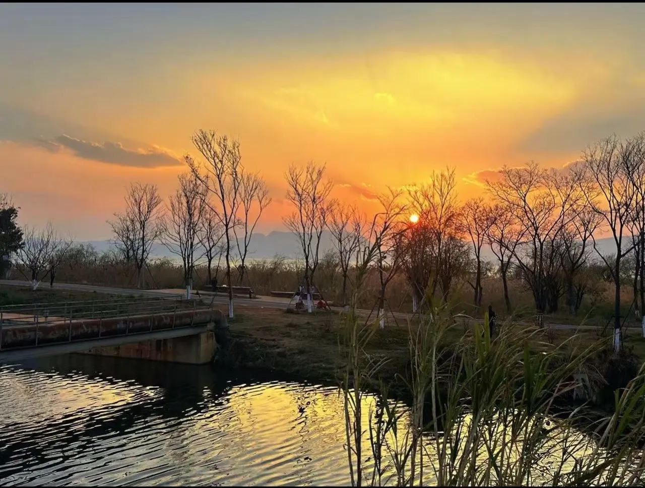 记录家乡美景 我拍过的治愈风景色 落日晚霞 风光摄影 无滤镜的美