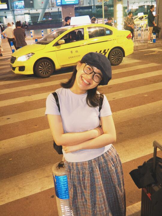 出去玩就是很开心✌︎˶╹ꇴ╹˶✌︎机场look✈️