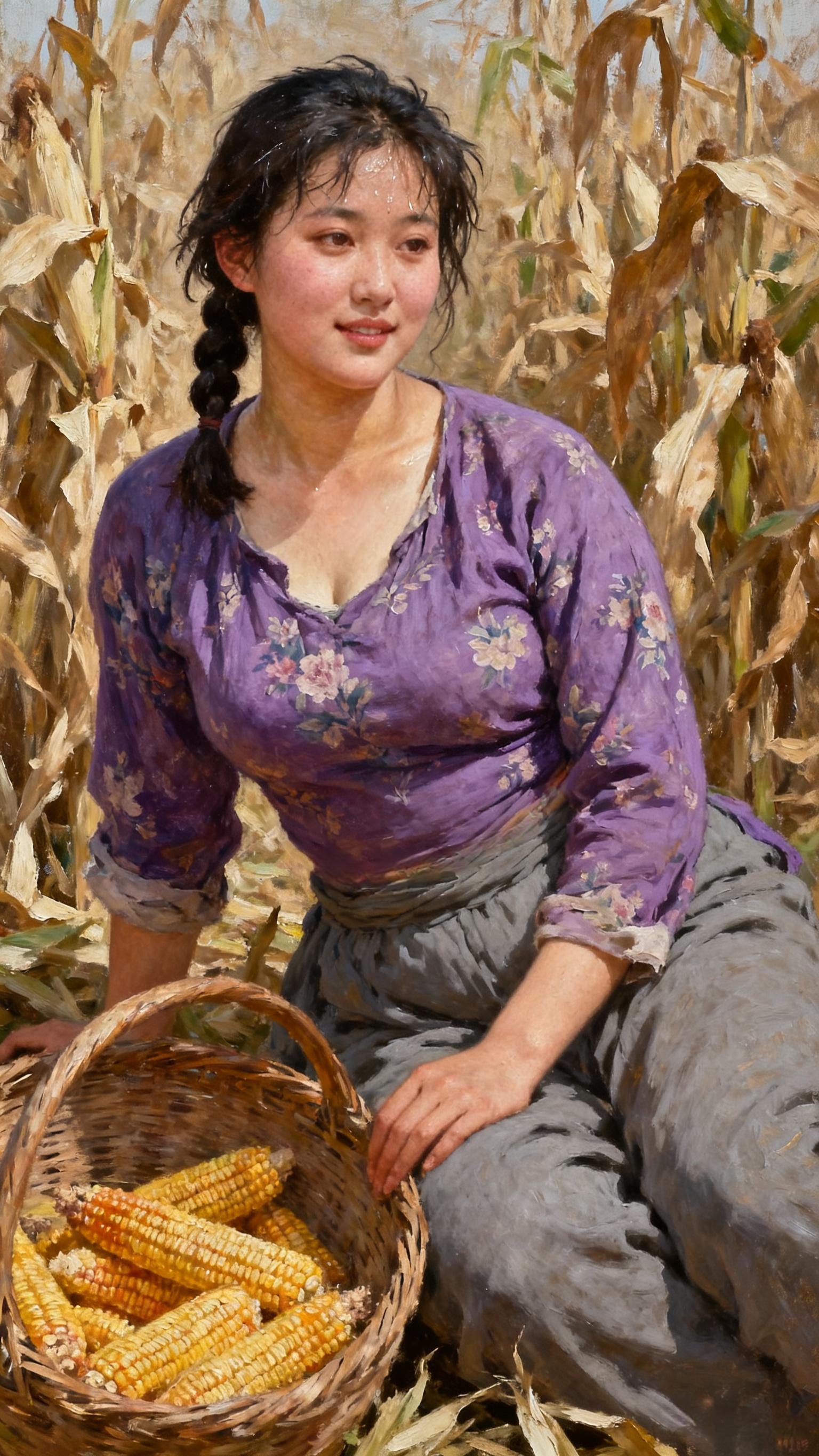 包谷 乡土气息 秋色