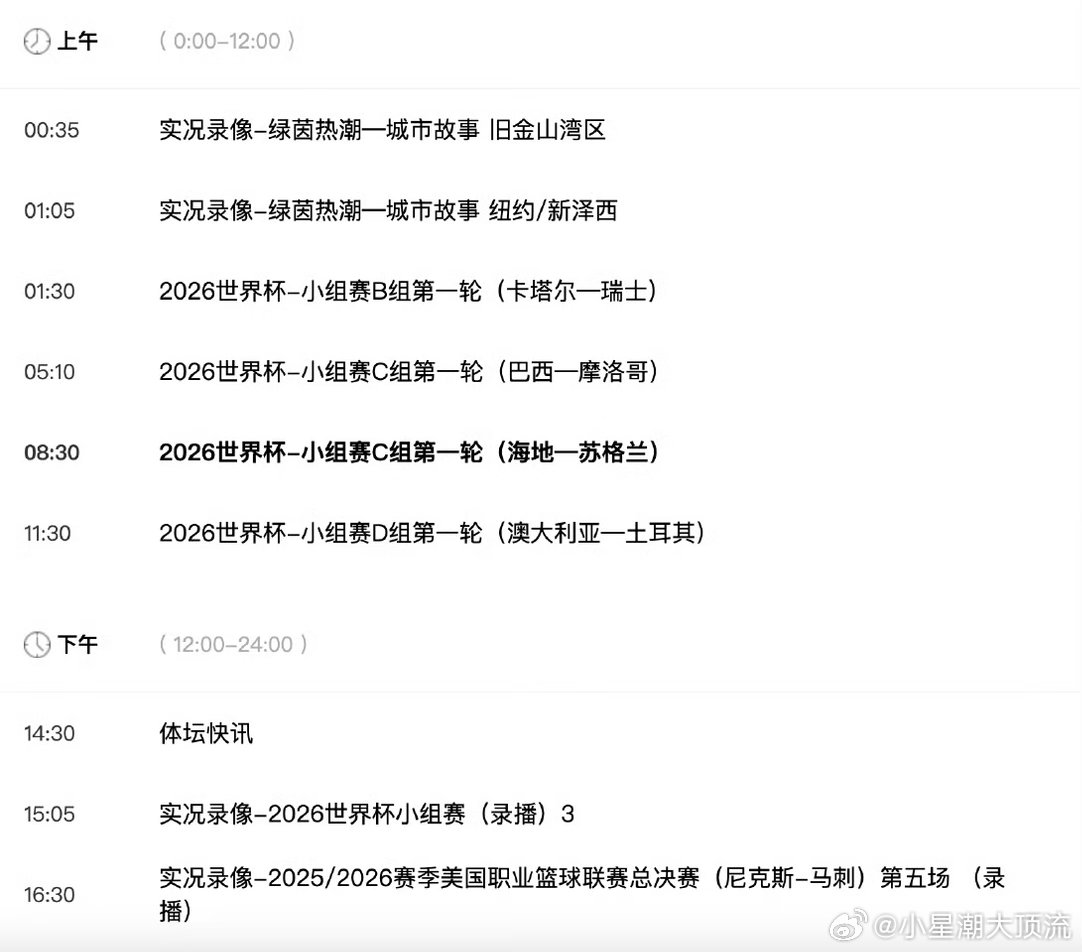 世界杯围观世界杯央视播世界杯不播NBA总决赛 2026年美加墨世界杯小组赛首轮与