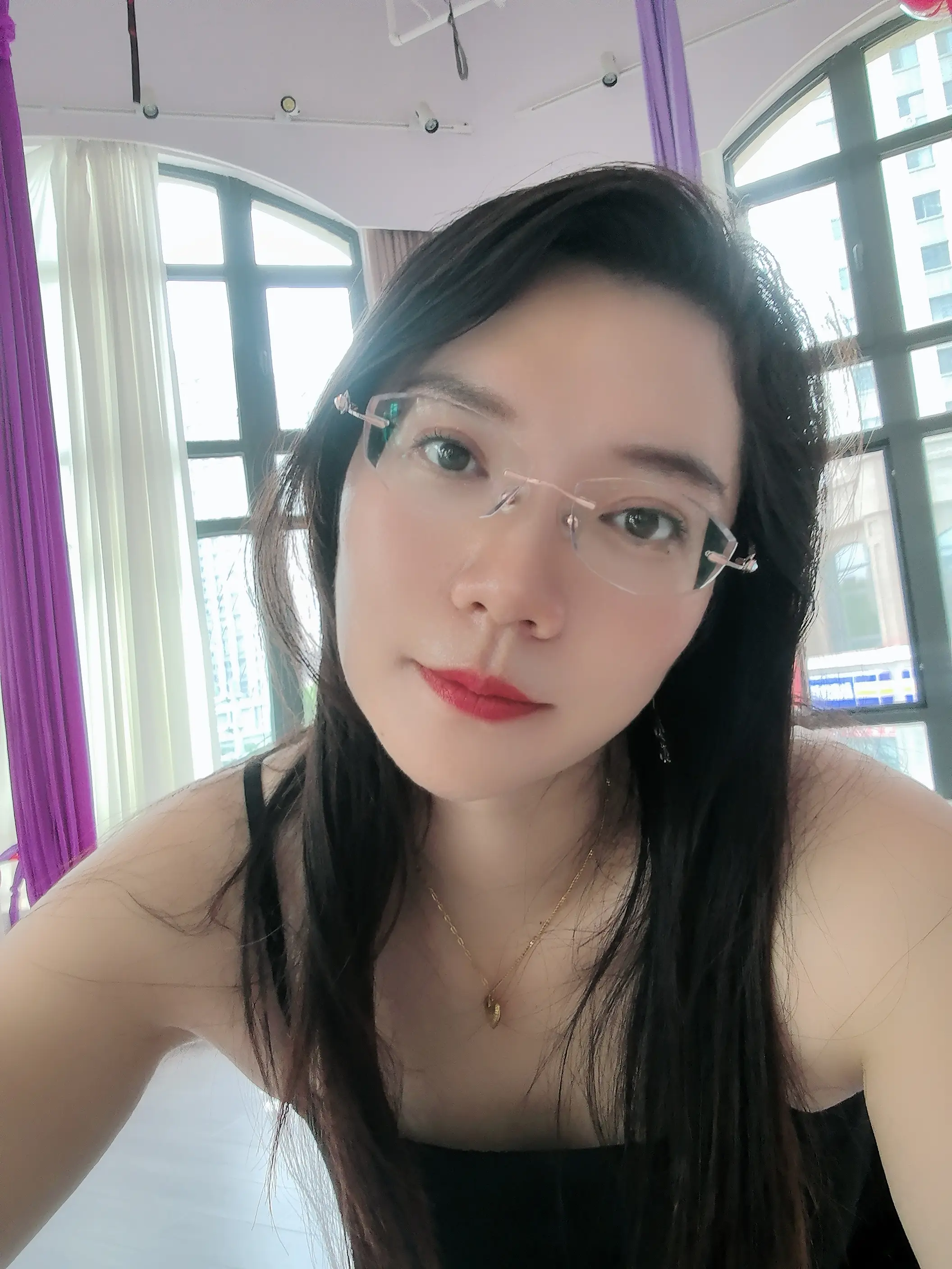 累屁了。这节钢管舞上的，热死了
