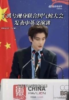 小标题：丁禹兮闪耀联合国气候舞台，青年担当引全球喝彩

丁禹兮，这位才华横溢的中