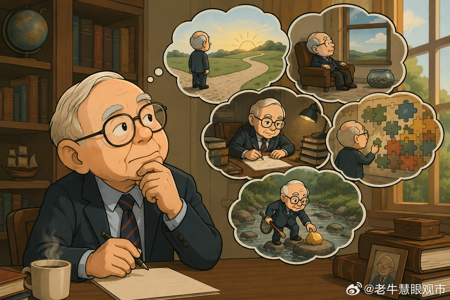 老牛的子夜沉思 芒格最清醒的投资忠告：错过不可怕，乱动才致命在投资这件事上，很多
