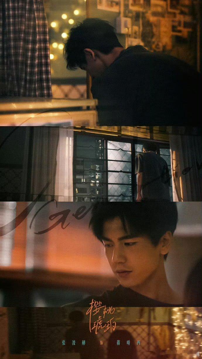张凌赫24秒无台词看哭了张凌赫的演技我就说很好吧，24秒这一个片段要是让樱桃看到