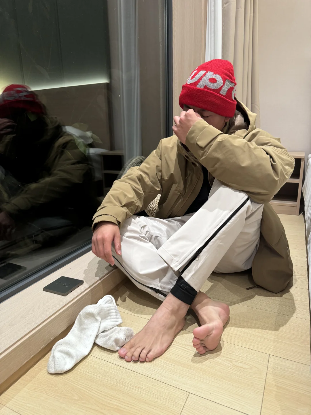 几个室友1️⃣起徒步雪山｜有1️⃣点高反