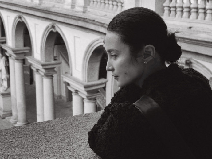 蒋勤勤米兰街拍蒋勤勤这组随拍完全封神！ 