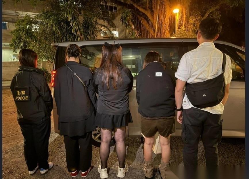 为打击观塘区内街头卖淫问题，香港观塘警区人员一连7日（3月29日至4月4日）展开