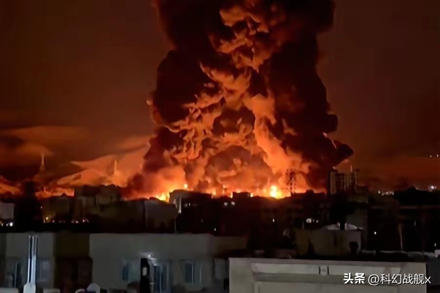 美军战机一直用沙特的炼油厂加油，这件事本来藏得很深，伊朗一枚导弹把它炸到了所有人