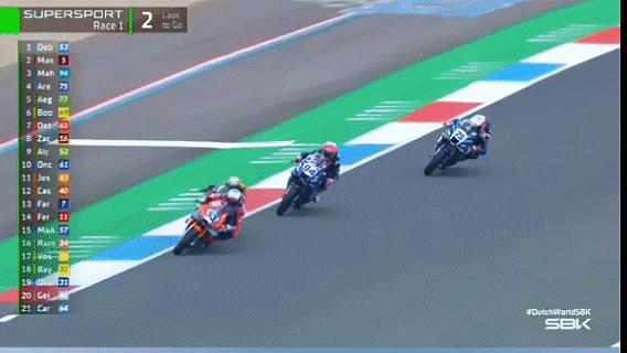 53号德比斯今天被雅马哈和杜卡迪合伙围剿了，不敢相信，一个中国机车品牌，被两个机