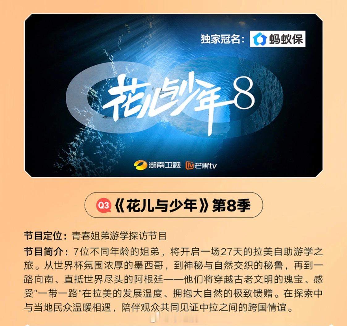 湖南卫视综艺《花儿与少年8》7.4录制大姐：吴君如二姐：殷桃三姐：林依晨四姐：周