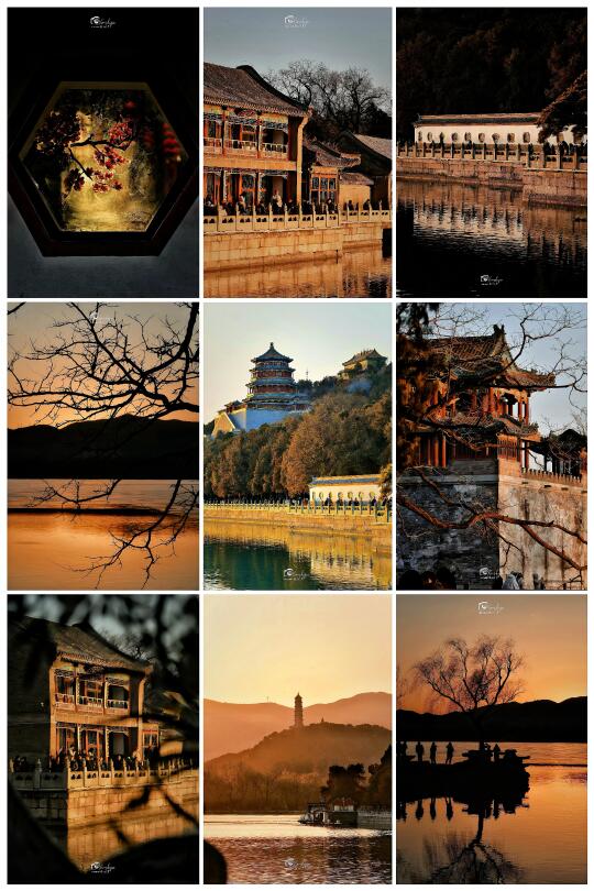 在颐和园终于看到了乾隆帝最爱的夕阳美景了