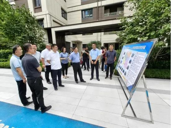 市人大城建环资工委一行到城发投集团所属安居集团中海云锦人才公寓

近日，市人大城