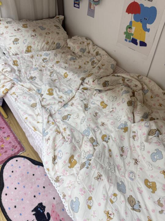 把我去年的夏被找出来了💗
