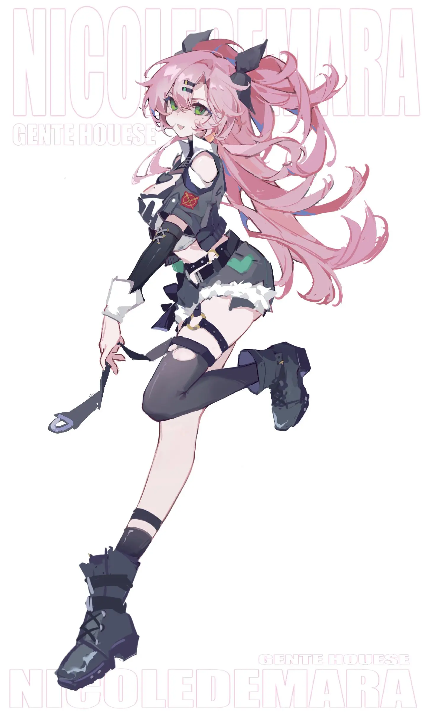 旧饭新吃！p2是去年八月份画的妮可老大 拿出来改改！