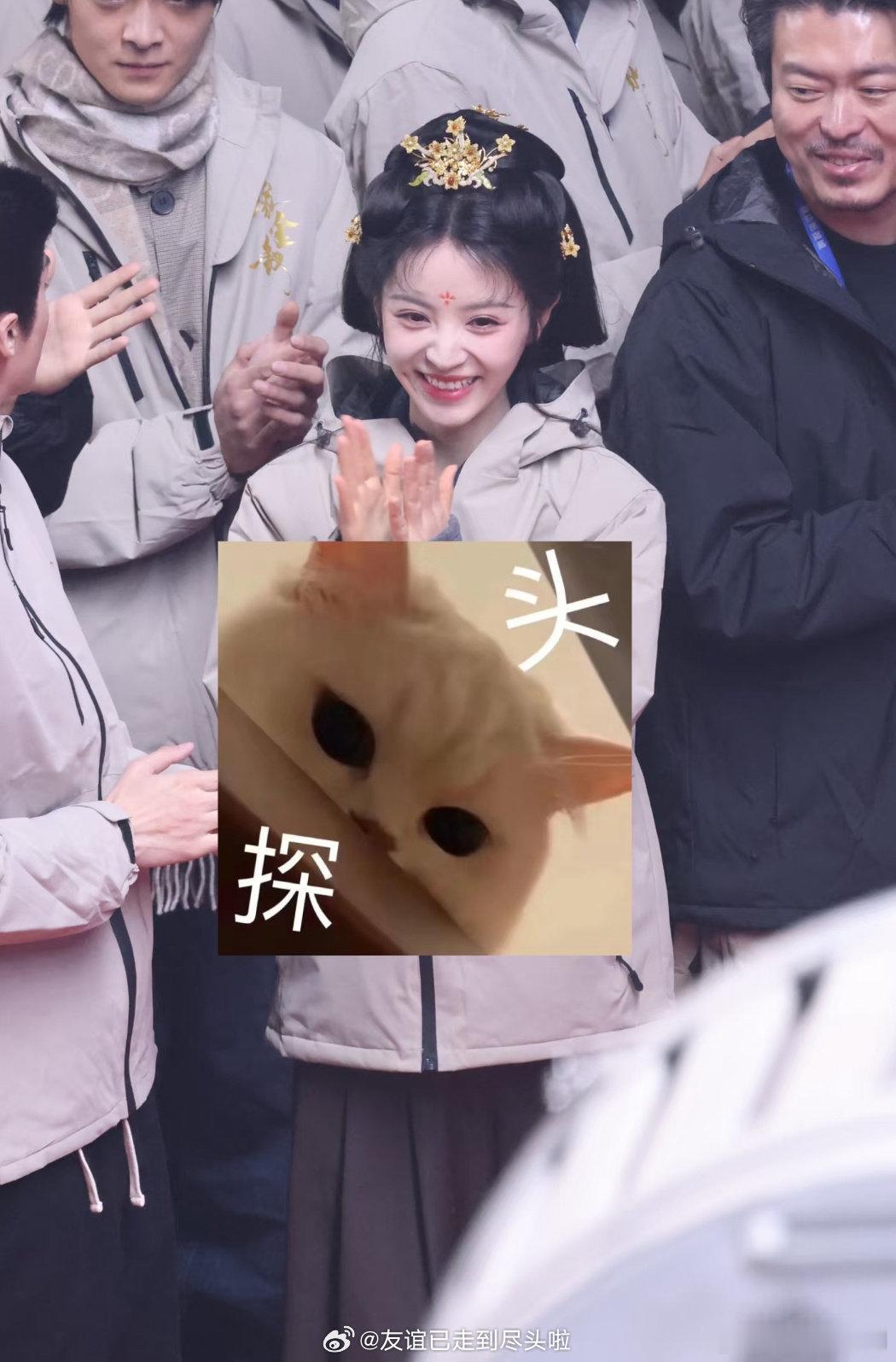 嫁金钗 田曦薇、闫桉开机路透，这次的头套感觉不错，你们觉得如何？田曦薇闫桉嫁金钗