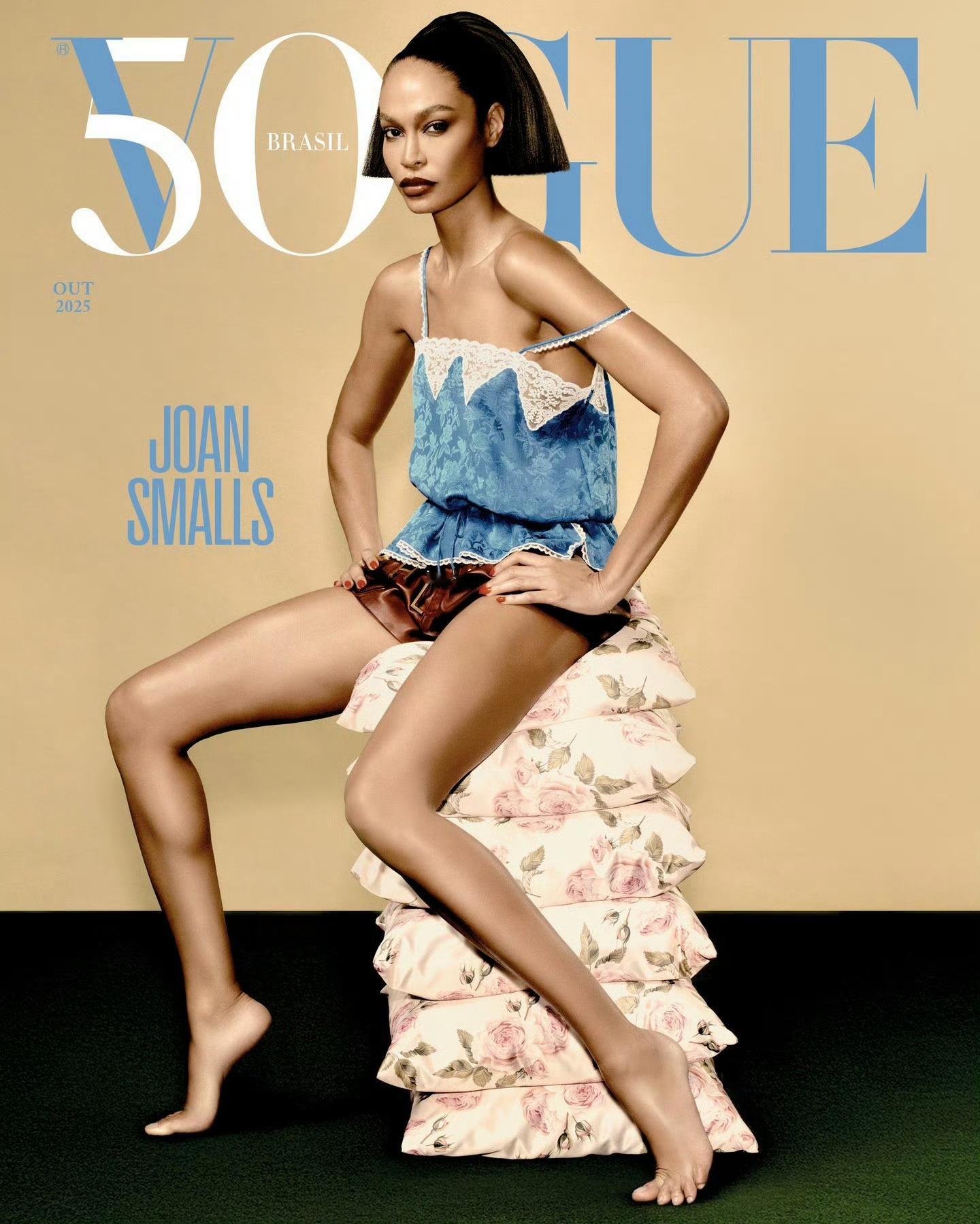VOGUE Brasil October 2025超模穷毛Joan Smalls