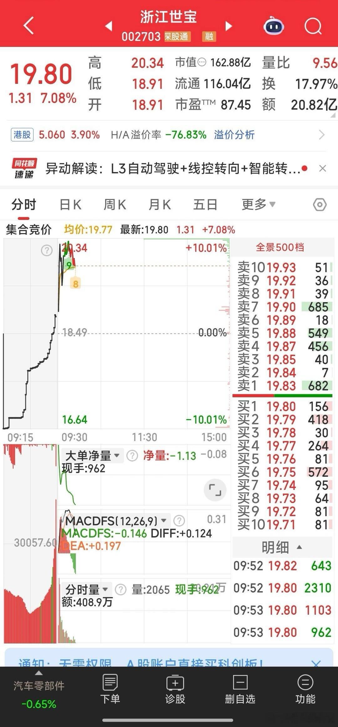 有浙江世宝的，立马走人。 