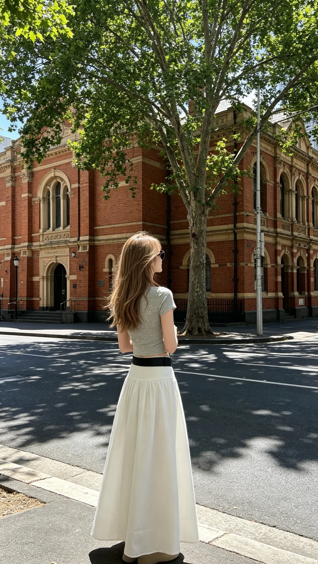 洋气的白色裙子谁不爱啊～