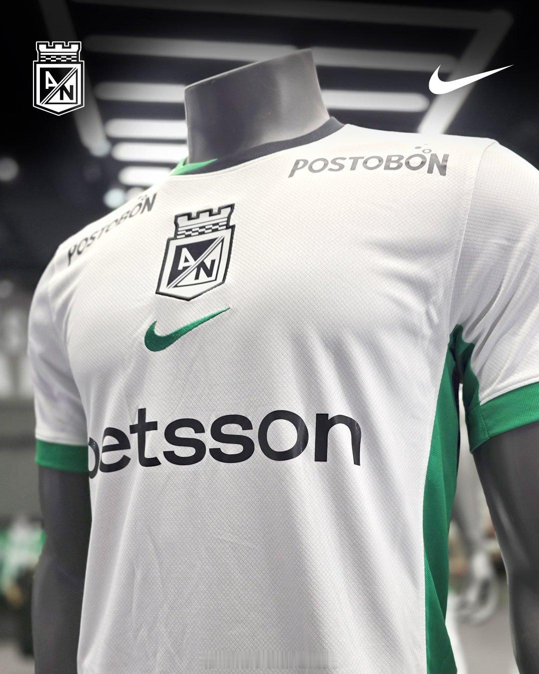 哥伦比亚国民竞技发布2026客场和第三球衣。贤聊球衣球衣资讯耐克