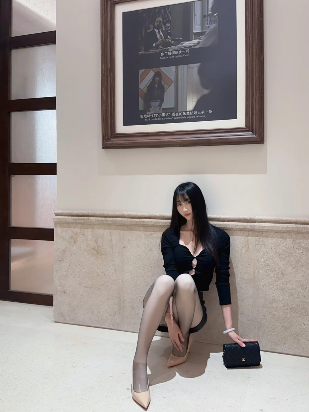 这个蹲姿真的太废腿了……🦵🏻