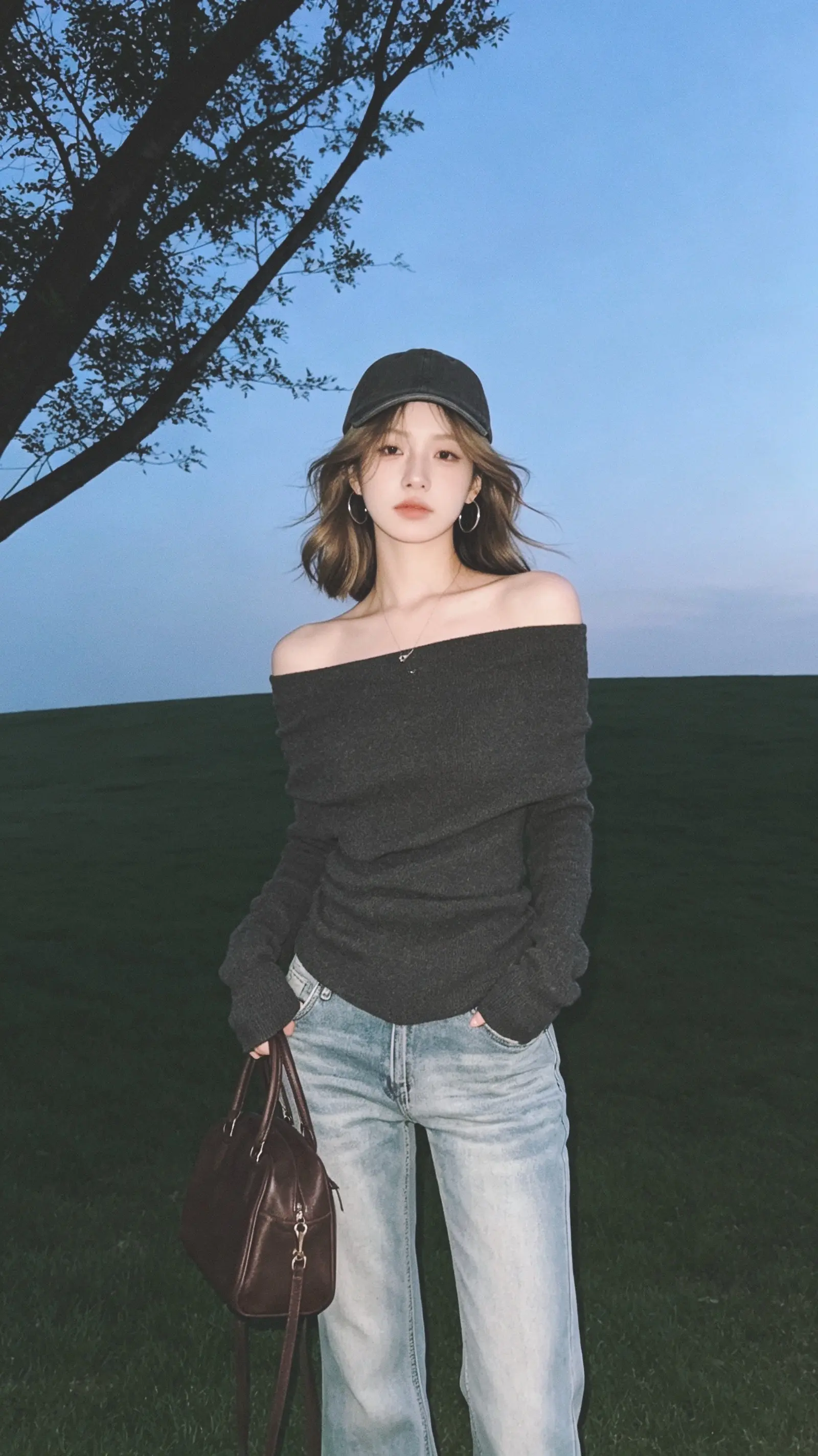 自然松弛感穿搭 显白气质穿搭 明媚感穿搭 自由松弛感穿搭 好天气就是最好的滤镜