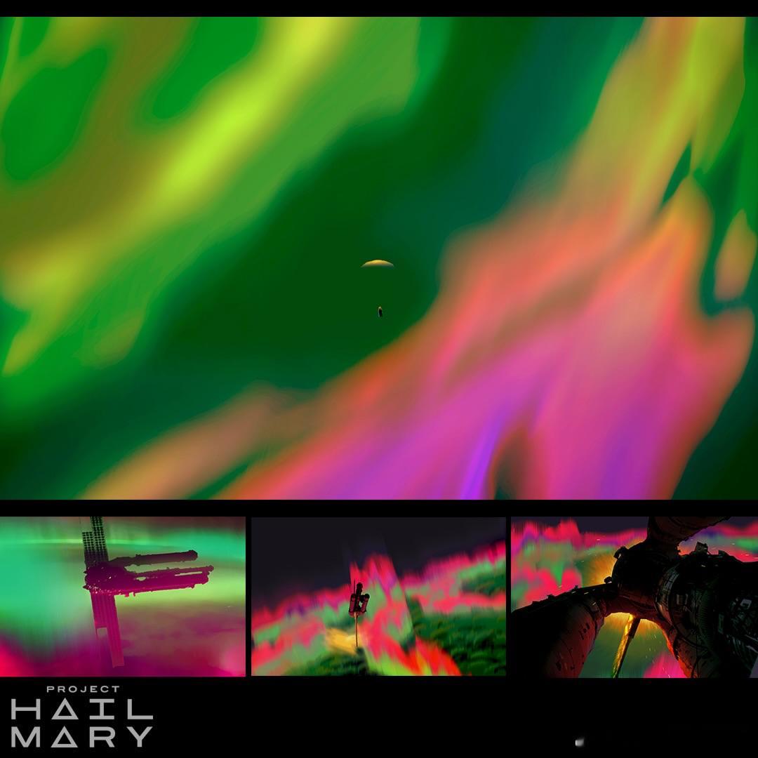 《挽救计划》中去亚德里安星采集噬星体捕食者那场戏，特效制作师aurelien p