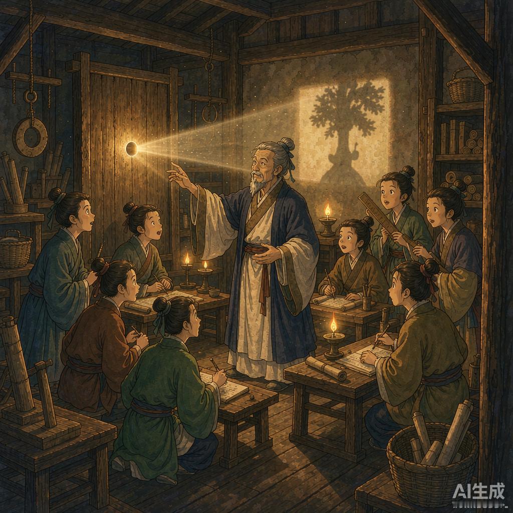 两千多年前，一个木匠听说楚国要打宋国，走了十天十夜去阻止。
他叫墨子。
到了楚国