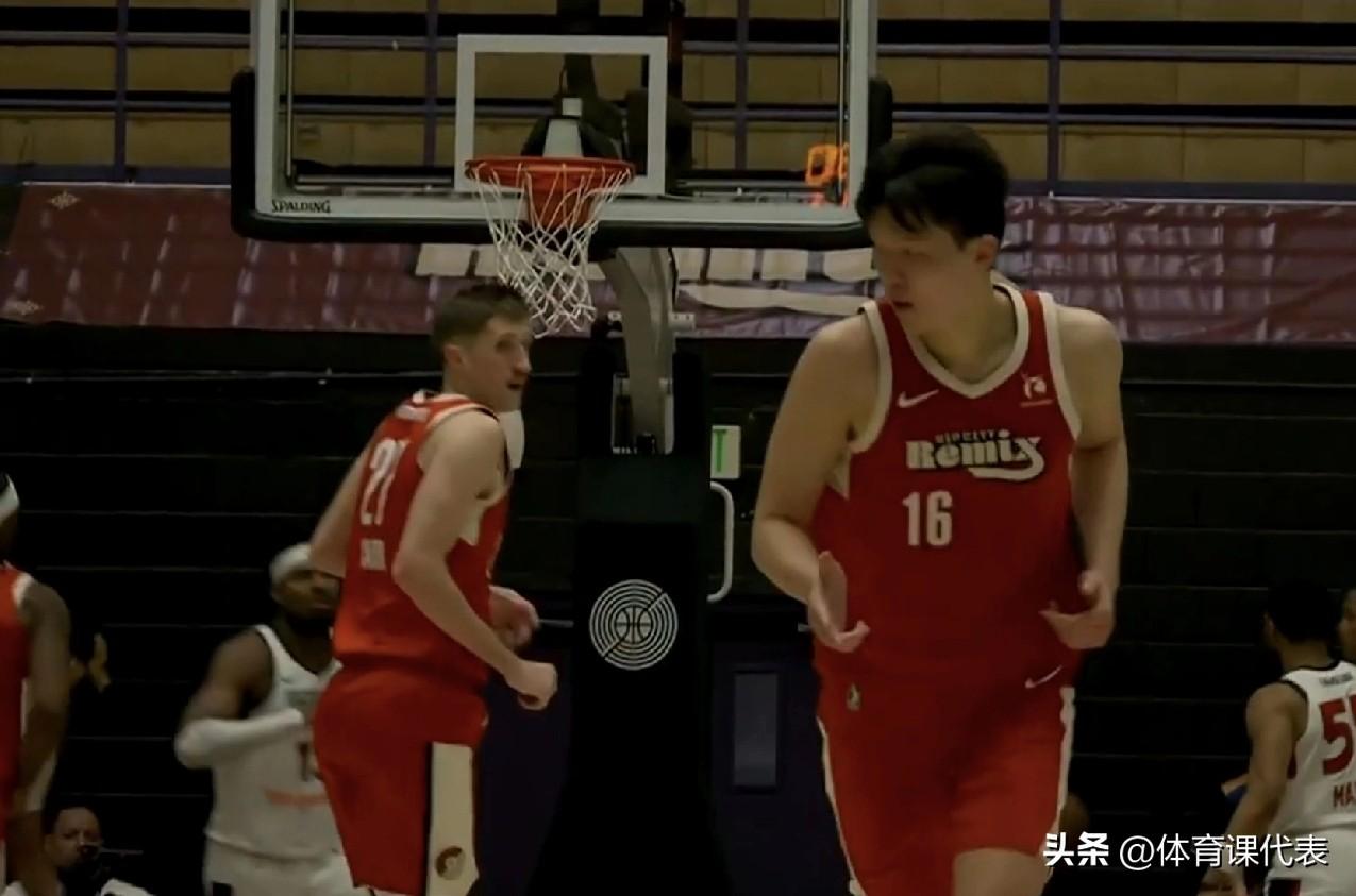 NBA发展联盟，混音险些填平三十分大坑，杨瀚森17+11填满数据栏，混音主场不敌