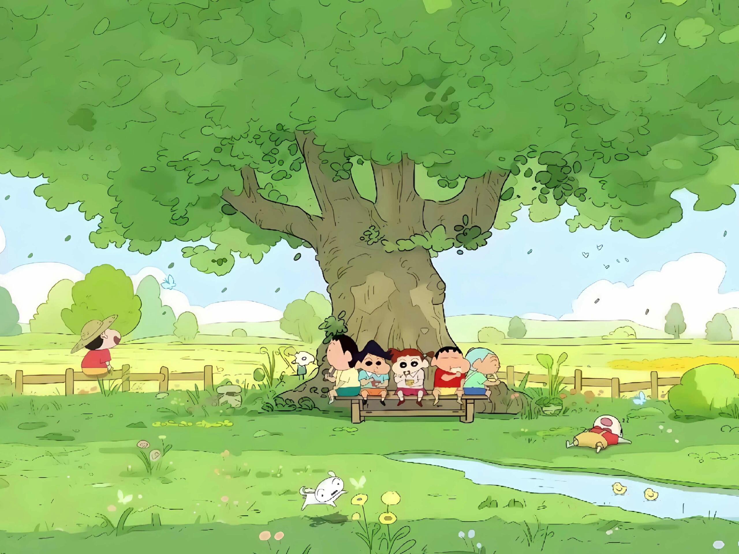 蜡笔小新iPad 平板 电脑 壁纸 