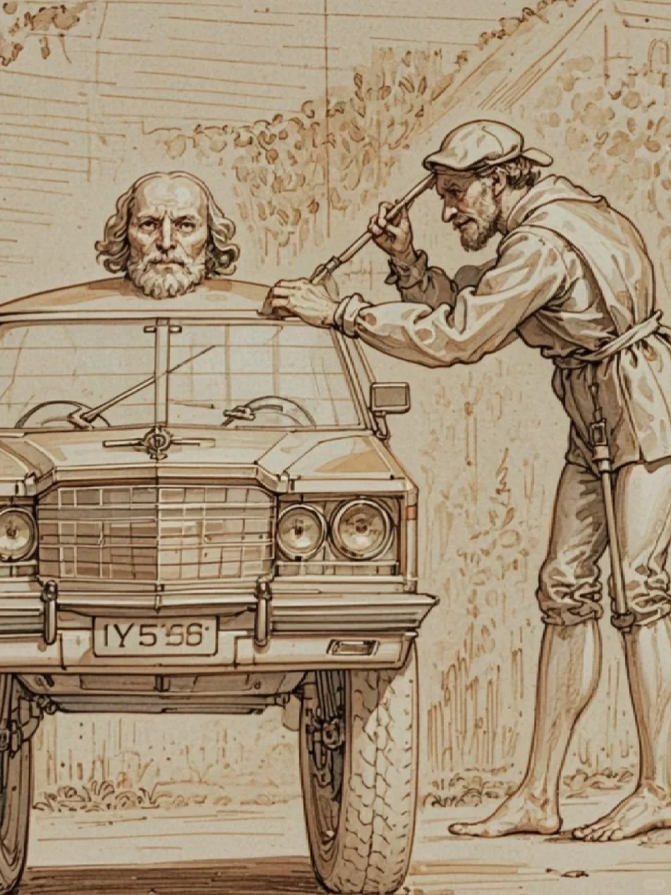 重生之我请达芬奇来设计汽车...