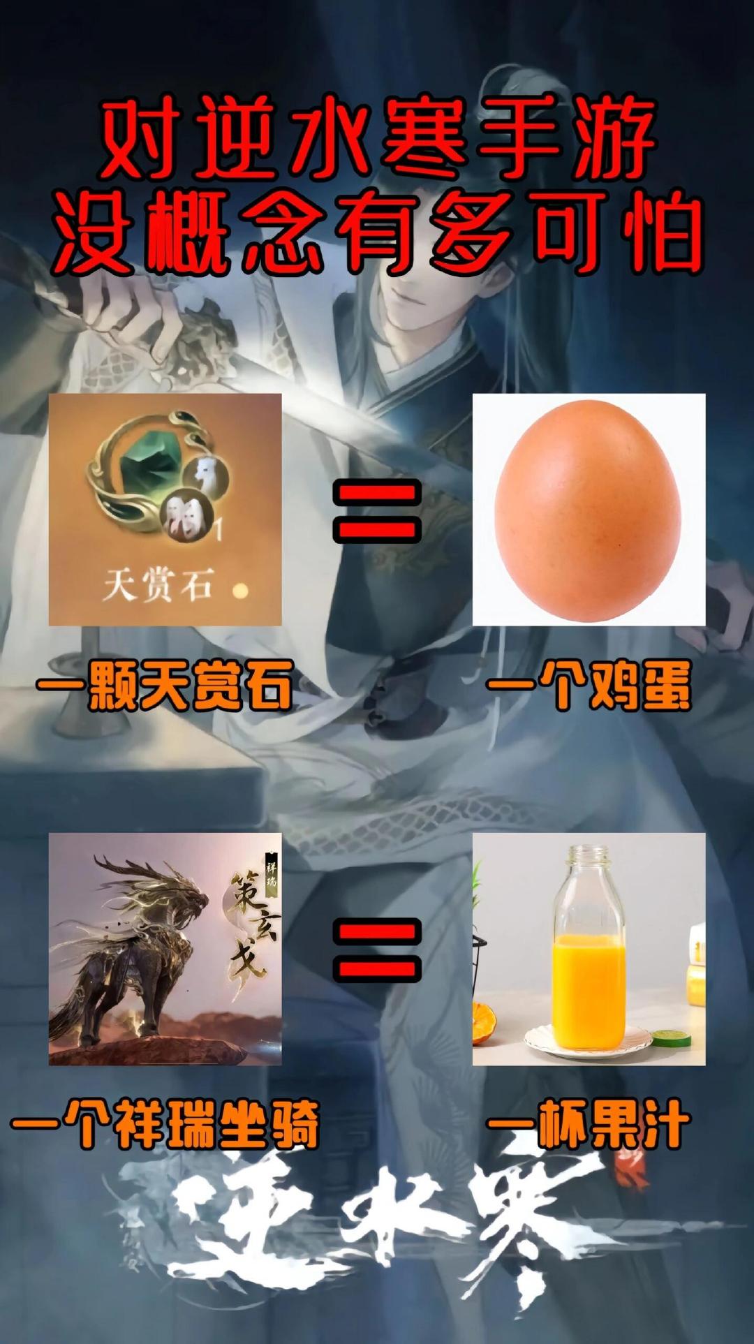 老师这概念对比图不太对吧[吃惊]逆水寒手游 ​​​