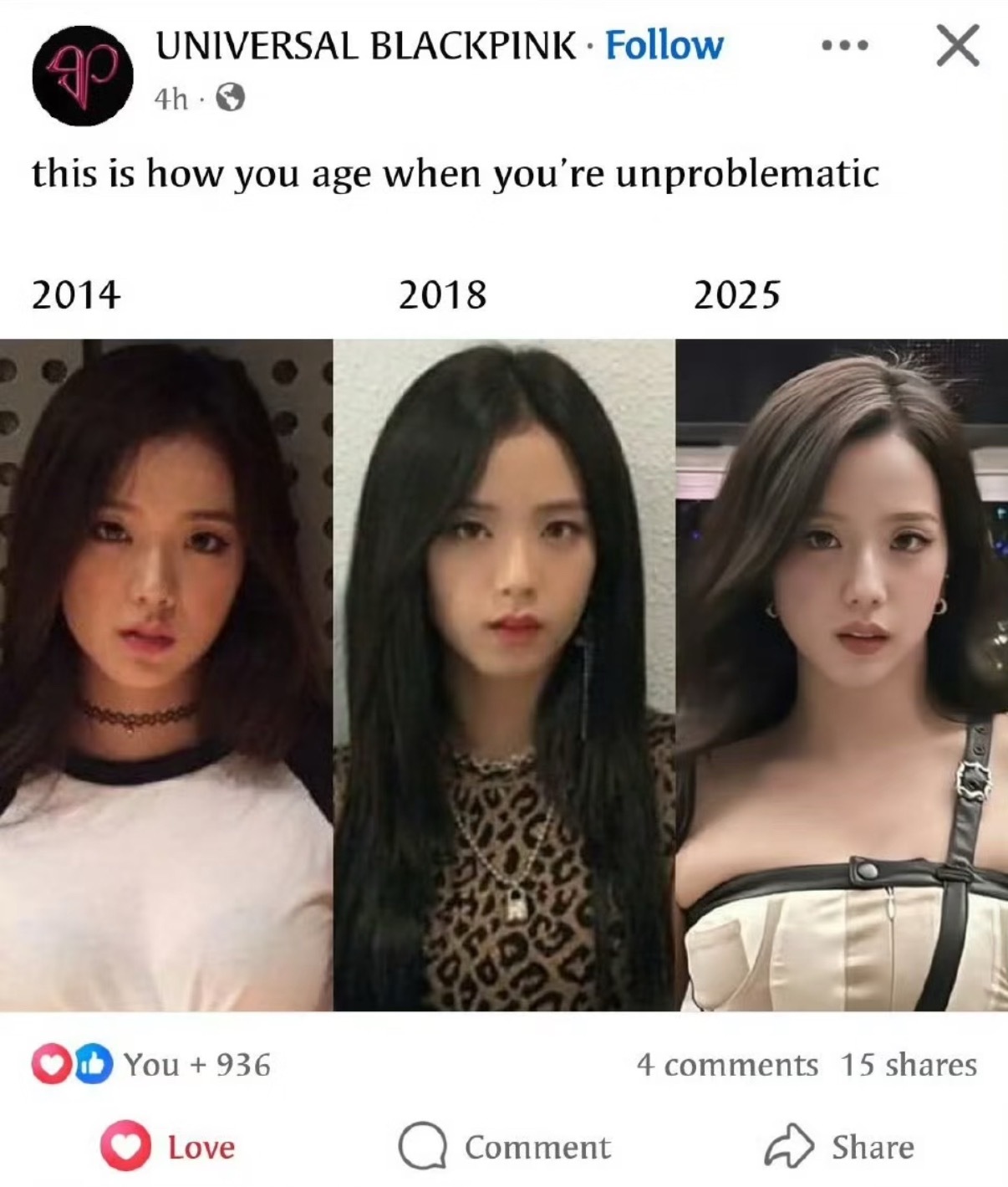 金智秀十年如一日的美貌 