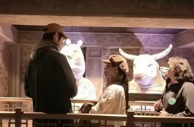 金莎带婆婆游玩主动挽手臂，孙丞潇被晾一旁面无表情，婆媳俩像母女他反倒像外人！ ​
