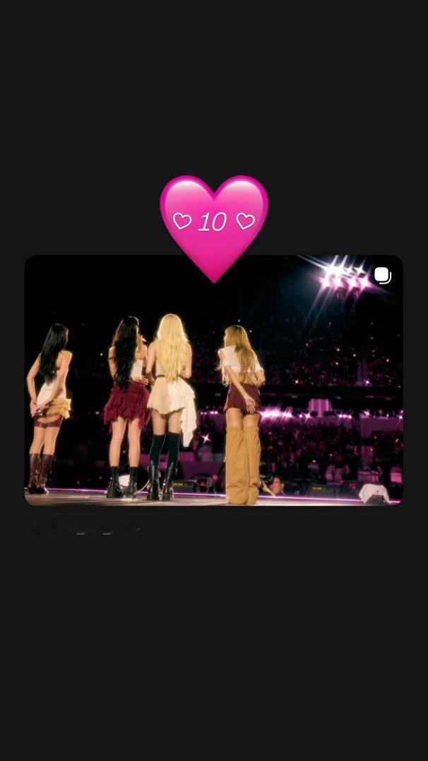 blackpink晒照庆祝十周年blackpink十周年发合照 blackpin