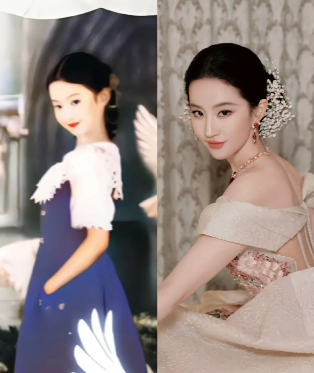 刘亦菲等比例放大的最好证据