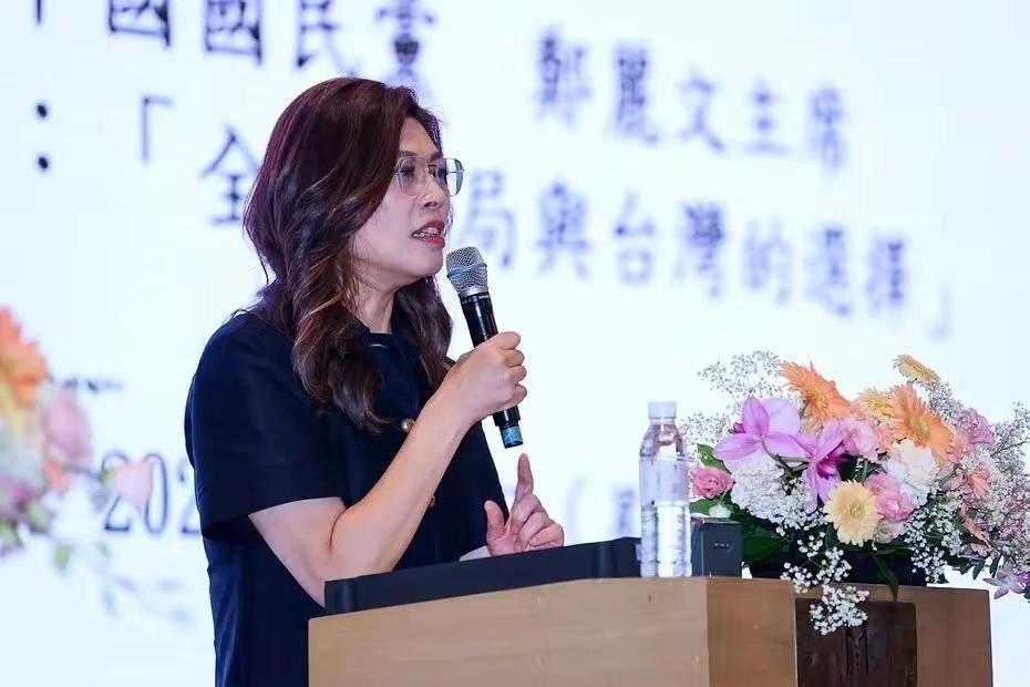 郑丽文豪言100%下架民进党！岛内开始算账，和平不是情怀是生存！
       