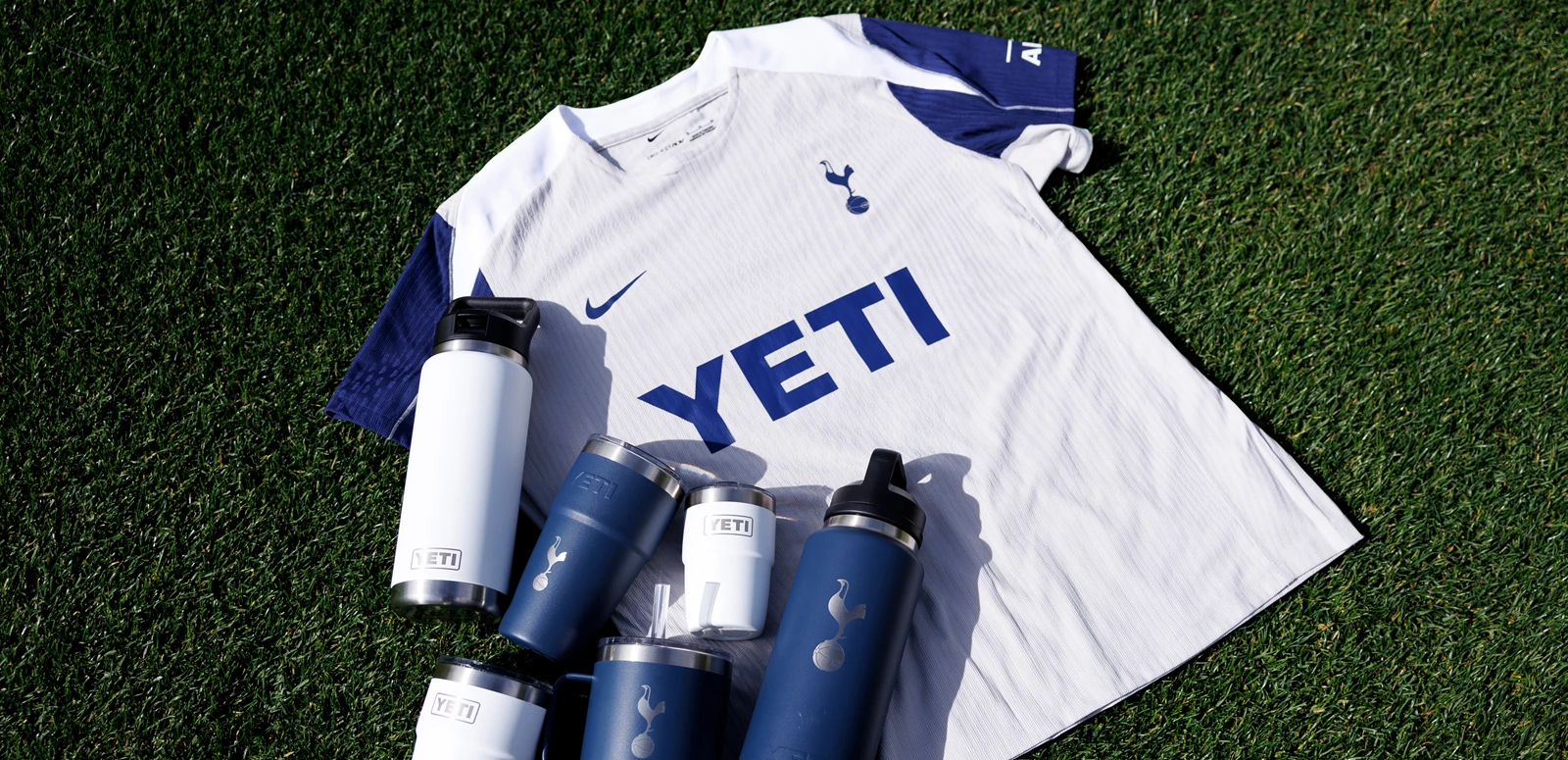 📣 热刺官方宣布，与全球知名户外品牌 YETI 续签了合作协议，YETI 将成