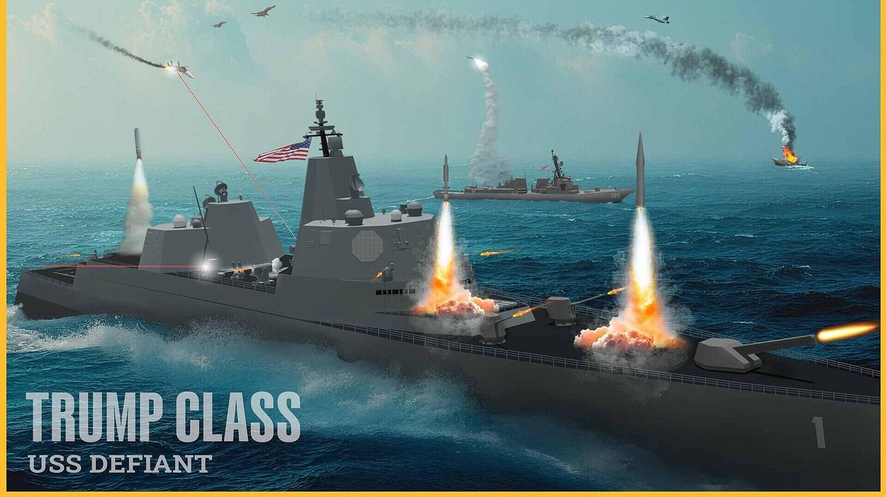 俄专家：造价超200亿美元的美国“黄金舰队”的“特朗普”级战列舰本身将变为“黄金