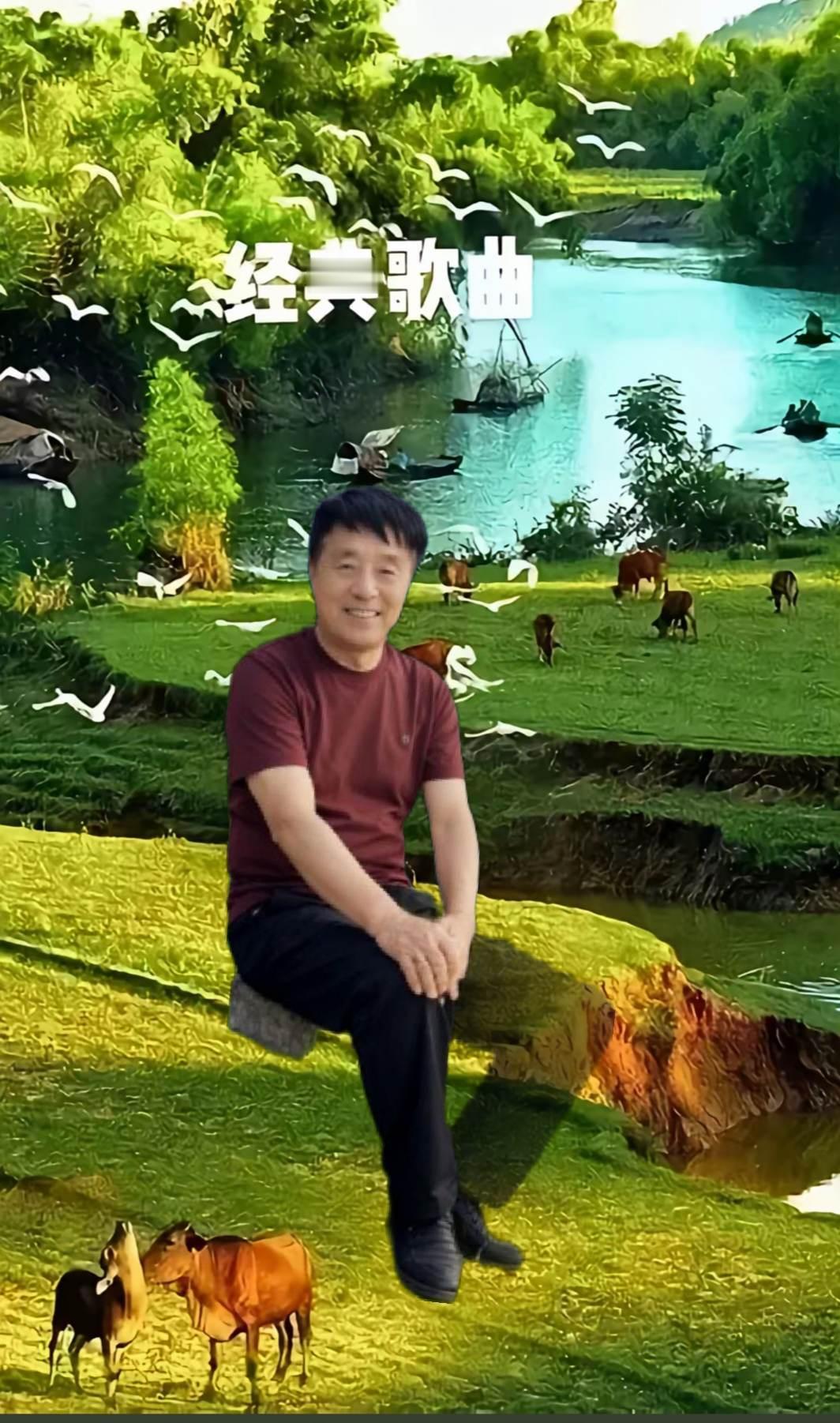 牧牛羊归来，放牧，美丽的大草原风景如画，罕山传奇献给大家一一