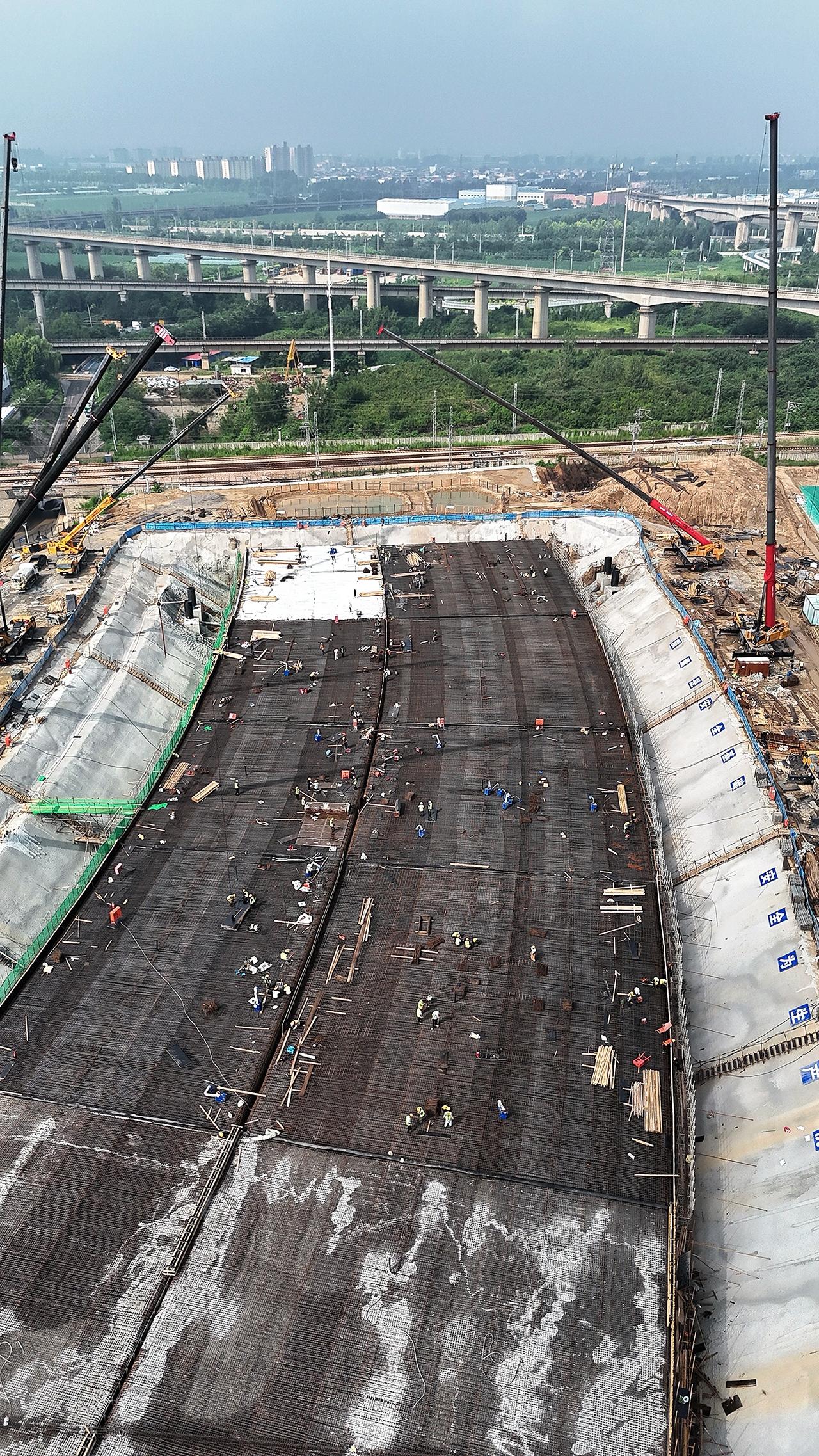 石家庄胜利大街南延一期工程石家庄 道路建设 真实生活分享计划 抖音玩法合伙人计划