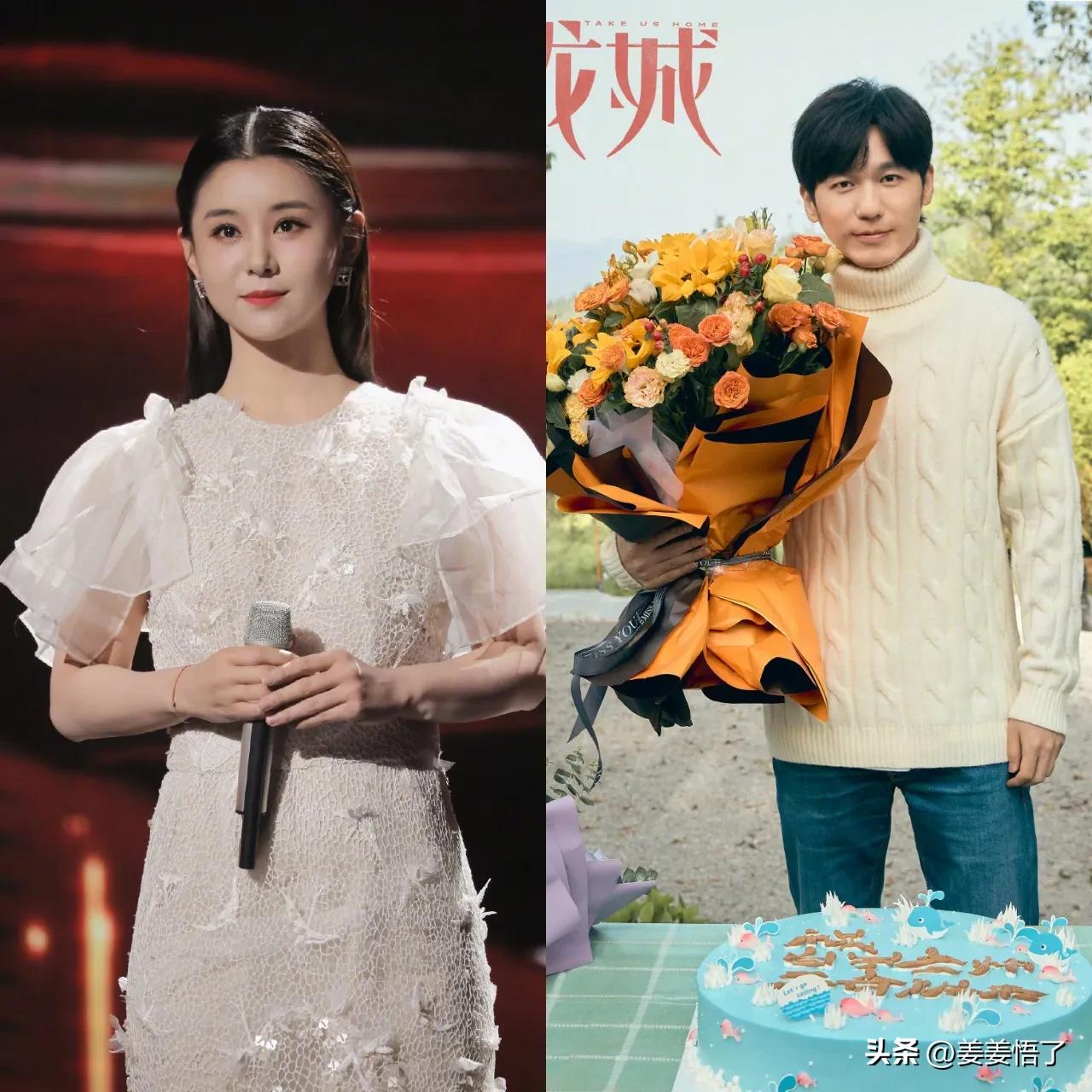 原来他们是同学。
1.王雷的妻子李小萌也是演员，毕业于中央戏剧学院，与白宇是同班