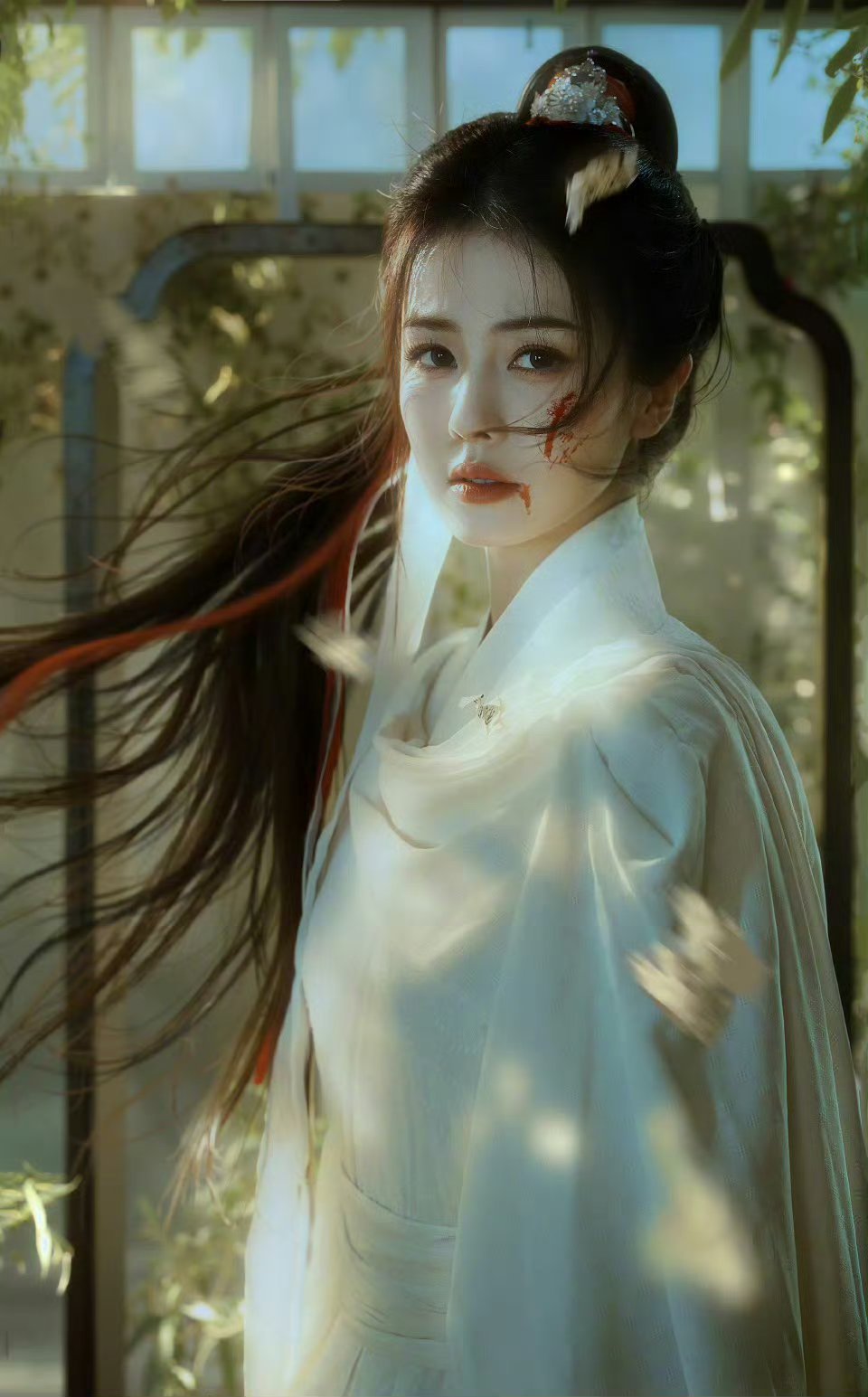 白鹿酷飒老公姐 简直了 白鹿多拍古装写真好吗好的 