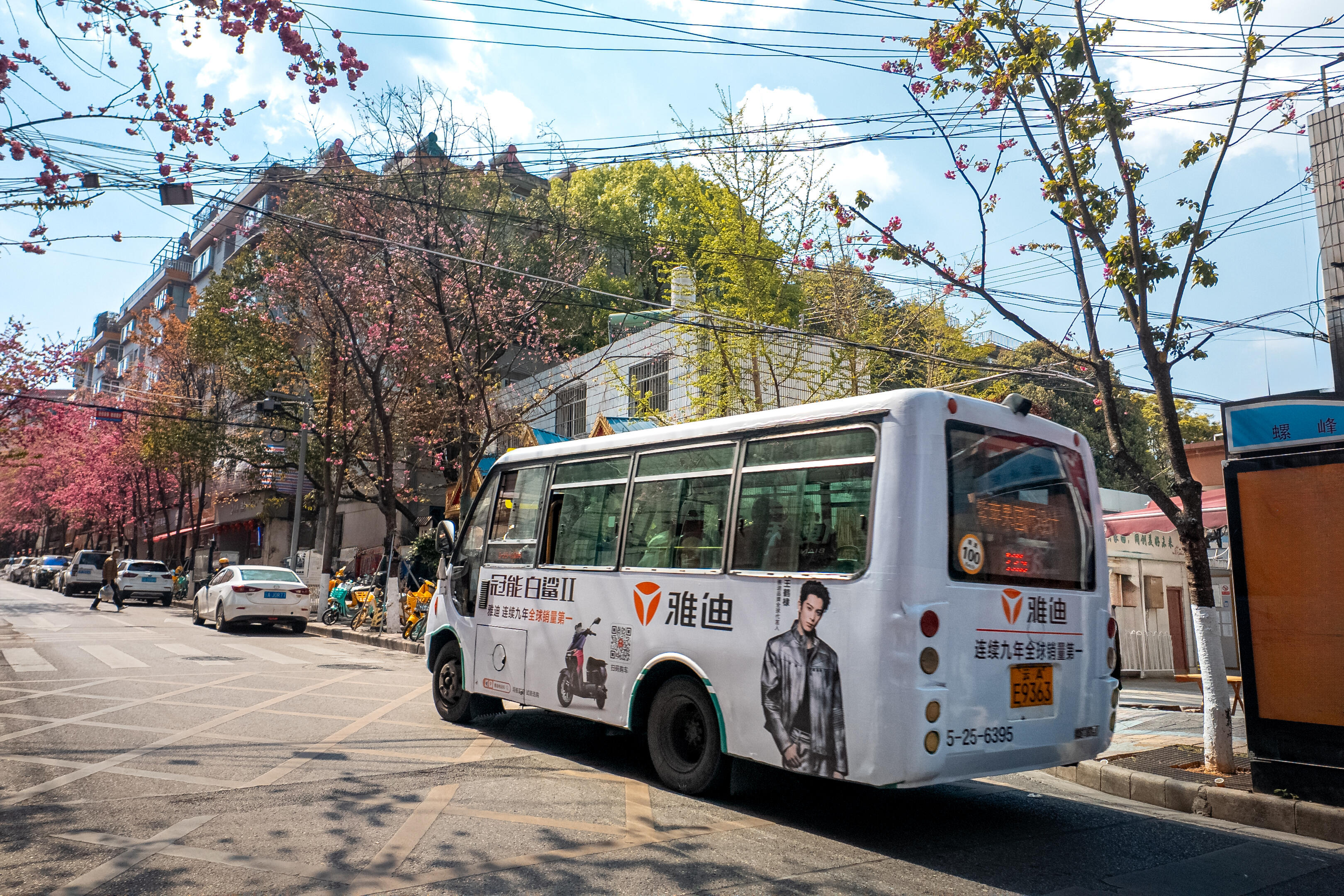 昆明的朋友可以偶遇的棣棣迪迪王鹤棣雅迪品牌全球代言人