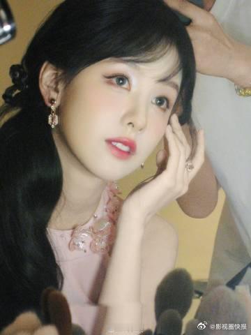 陈都灵水蜜桃小蛋糕太甜了 被陈都灵的蜜桃妆戳中少女心被陈都灵的水蜜桃妆美到失语！