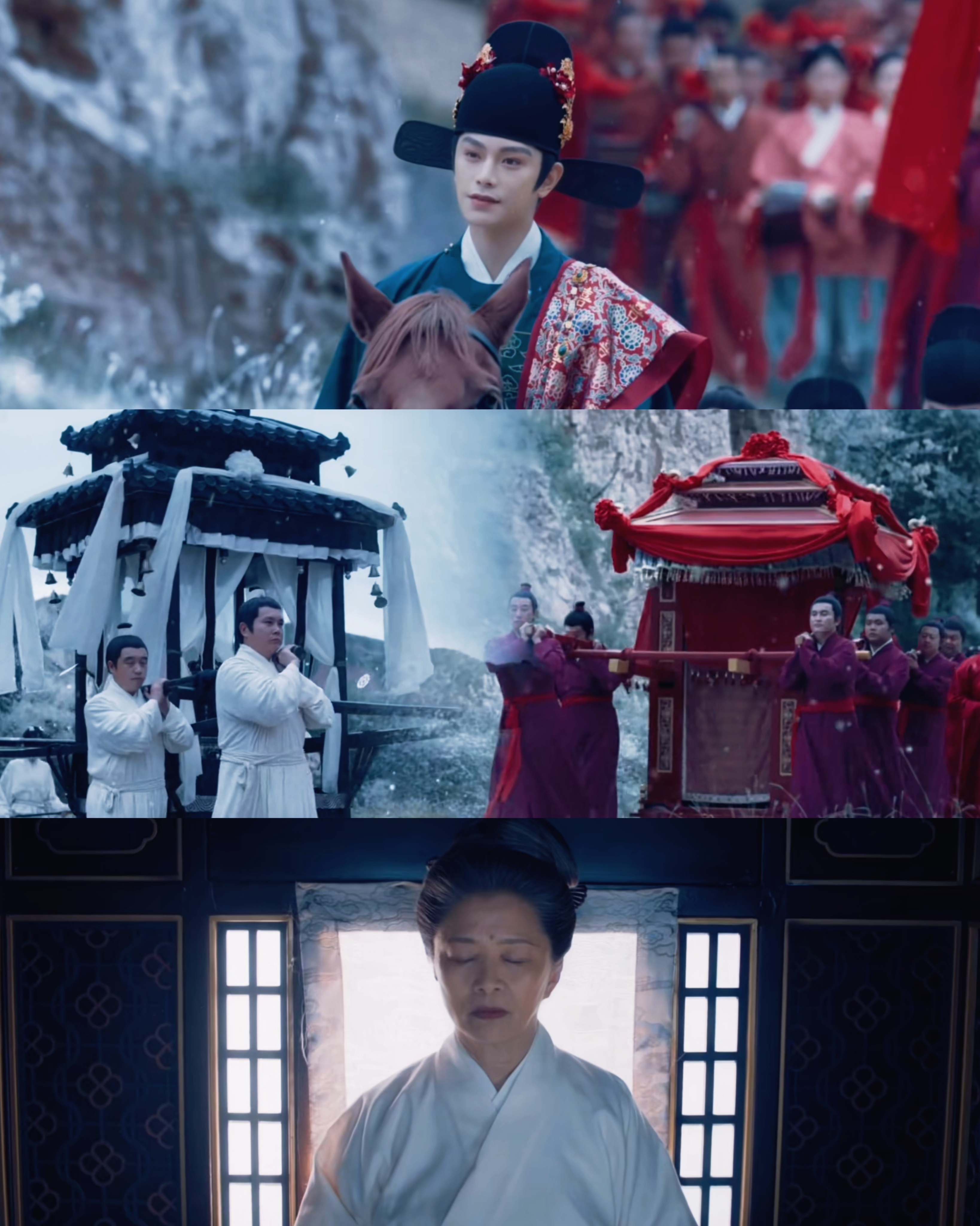 花开锦绣 我的评分：花开锦绣开播花开锦绣 的镜头美学和服化道给我看的一愣一愣的！