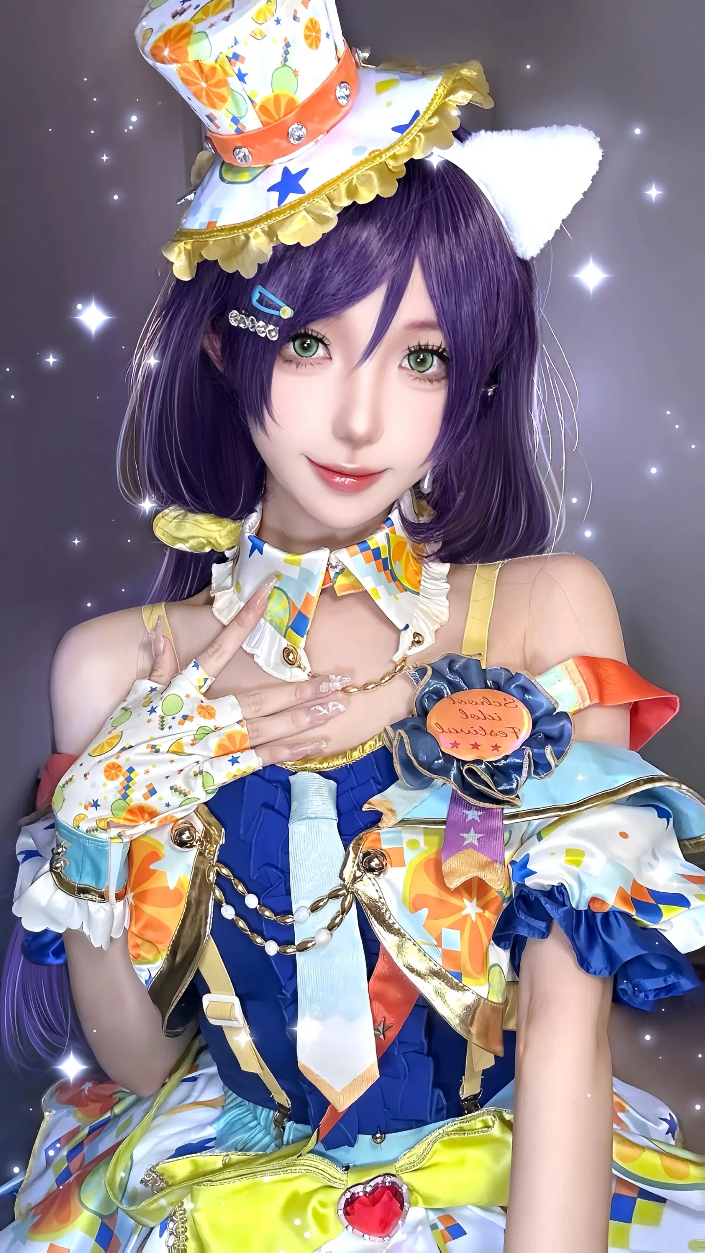 还好是lovelive不然就……