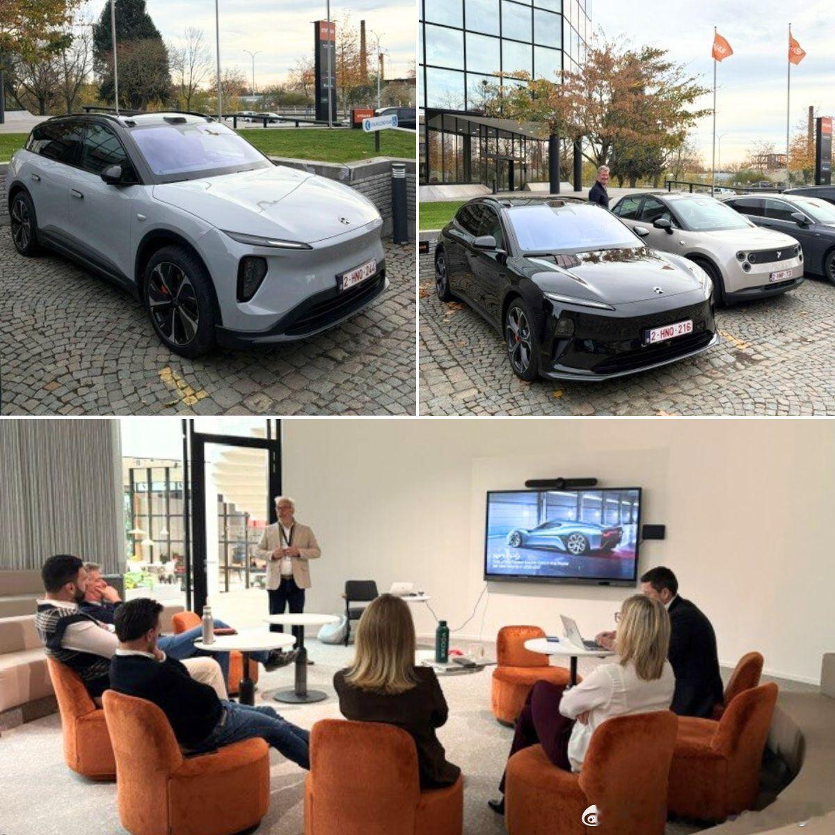 本周，蔚来在比利时的代理商 Hedin 的团队本周拜访了比利时领先的车辆租赁和融