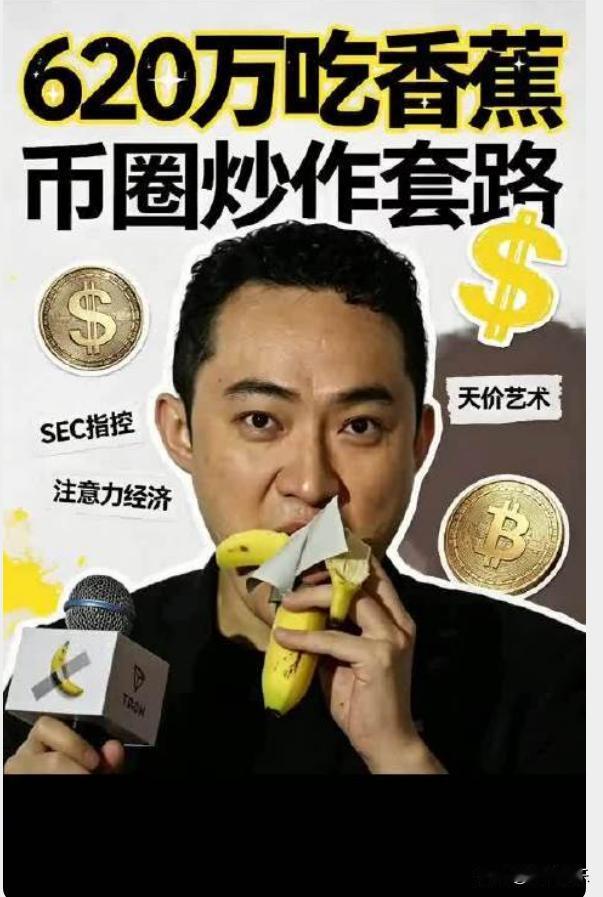 为什么要花620万重金买一根香蕉，孙宇晨这样做真是令人费解，到底出于是艺术还是博