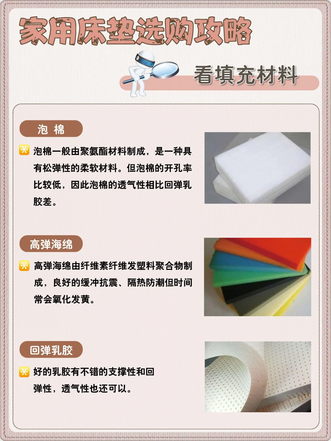 🛌床垫到底怎么选，才能向躺赢每一天！